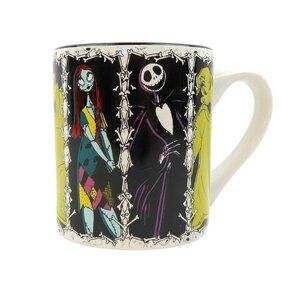 Disney's Ceramic Coffee Mug Nightmare Before Christmas Character Portraits New!